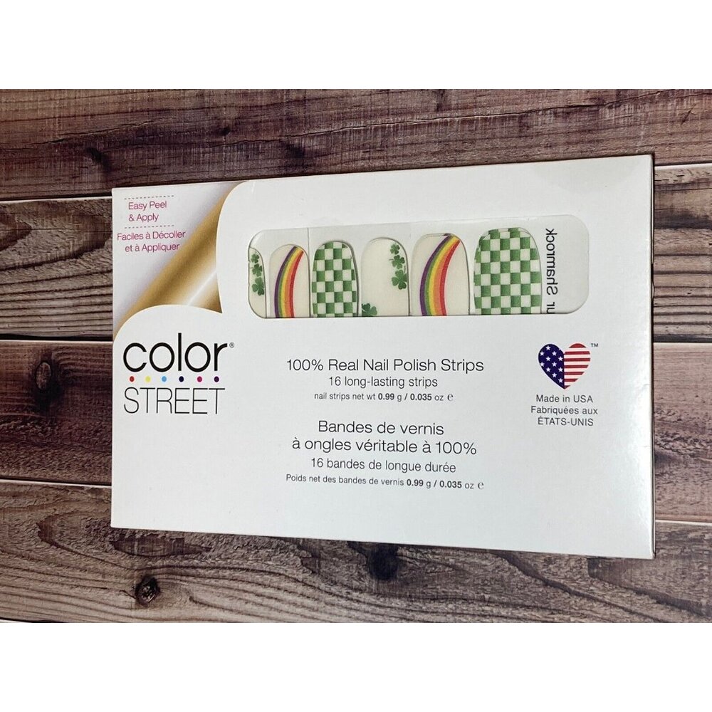 Color Street Nail Strips ~ SHAKE YOUR SHAMROCK ~  St. Patrick’s Day Retired